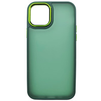 Чохол накладка Space Color iPhone 14 зелений