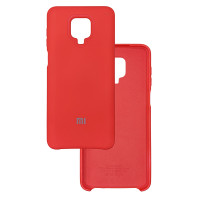 Чохол накладка Silicone Case Xiaomi Redmi Note 9s/Pro/Max Червоний