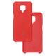 Чехол накладка Silicone Case Xiaomi Redmi Note 9s/Pro/Max Красный