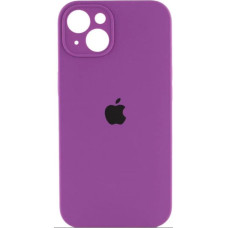 Чехол Silicone Case Camera Protective iPhone 14 Фиолетовый (Grape)