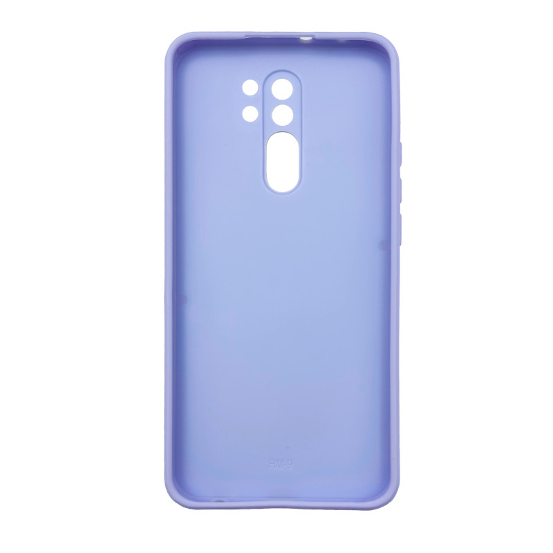 Чохол накладка Marble Glass Xiaomi Redmi 9 Біла лаванда