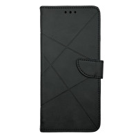 Чохол книжка Business leather Хлястик Xiaomi Redmi Note 9 Чорний