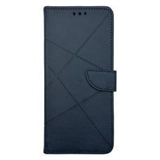 Чохол книжка Business leather Хлястик Xiaomi Redmi Note 9s/Pro/Max Синій