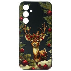 Чохол накладка Akstore Print Winter Deer Samsung A34