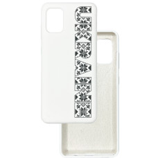 Чехол накладка Silicone Cover Soft Touch Ukraine Samsung A71 Ukraine вышиванка