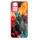 Чохол накладка Marble Glass Xiaomi Redmi Note 11 / 11s 4G Рожевий
