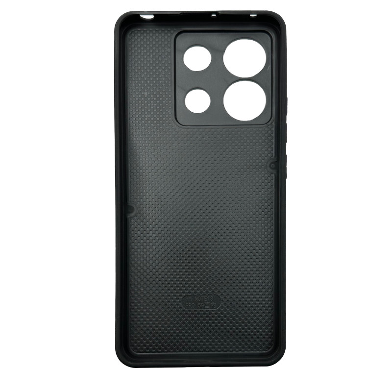 Чехол накладка Marble Glass Xiaomi Redmi Note 13 5G Графитовый