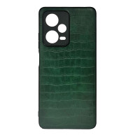 Чохол накладка AIORIA Crocodile Texture Xiaomi Redmi Note 12 Pro 5G Зелений