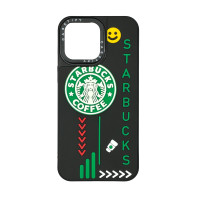 Чохол  накладка CaseTify Brand iPhone 13 Pro Max Starbucks