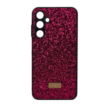 Чохол  накладка Diamond Samsung A25 Bordo