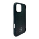 Чехол накладка Leather Polo Knight iPhone 16 Pro Max Black