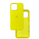 Чохол Silicone Case Original with MagSafe з анімацією iPhone 16 Pro Max Жовтий (Warm Yellow)
