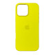 Чохол Silicone Case Original with MagSafe з анімацією iPhone 16 Pro Max Жовтий (Warm Yellow)