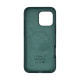 Чехол Silicone Case Original with MagSafe с анимацией iPhone 16 Pro Max Зеленый (Lake Green)