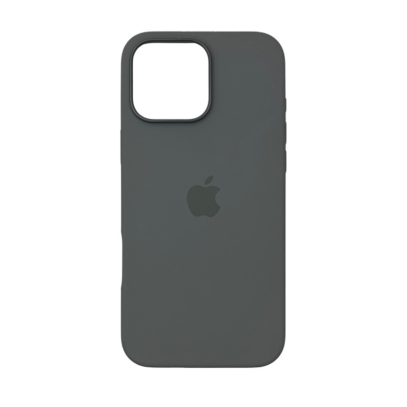 Чохол Silicone Case Original with MagSafe з анімацією iPhone 16 Pro Max Сірий (Stone)