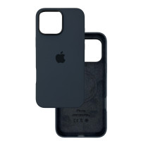 Чохол Silicone Case Original with MagSafe з анімацією iPhone 16 Pro Max Чорний (Black)