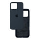Чехол Silicone Case Original with MagSafe с анимацией iPhone 16 Pro Max Черный (Black)
