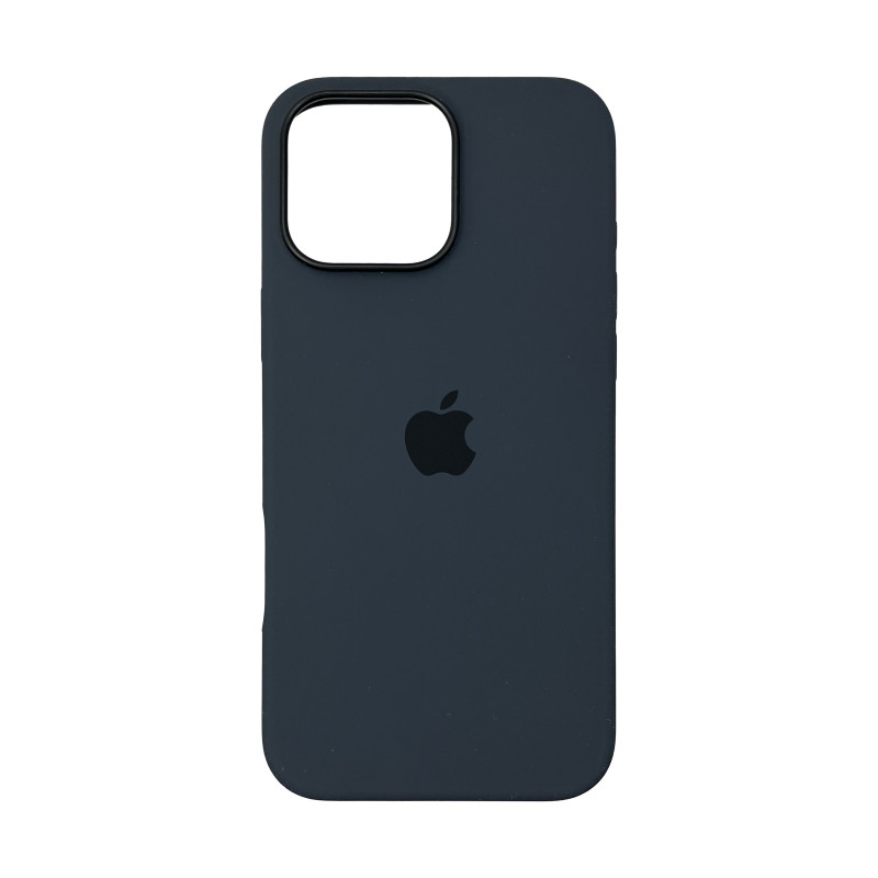 Чехол Silicone Case Original with MagSafe с анимацией iPhone 16 Pro Max Черный (Black)