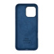 Чохол Silicone Case Original with MagSafe з анімацією iPhone 16 Pro Темно-синій (Denim)