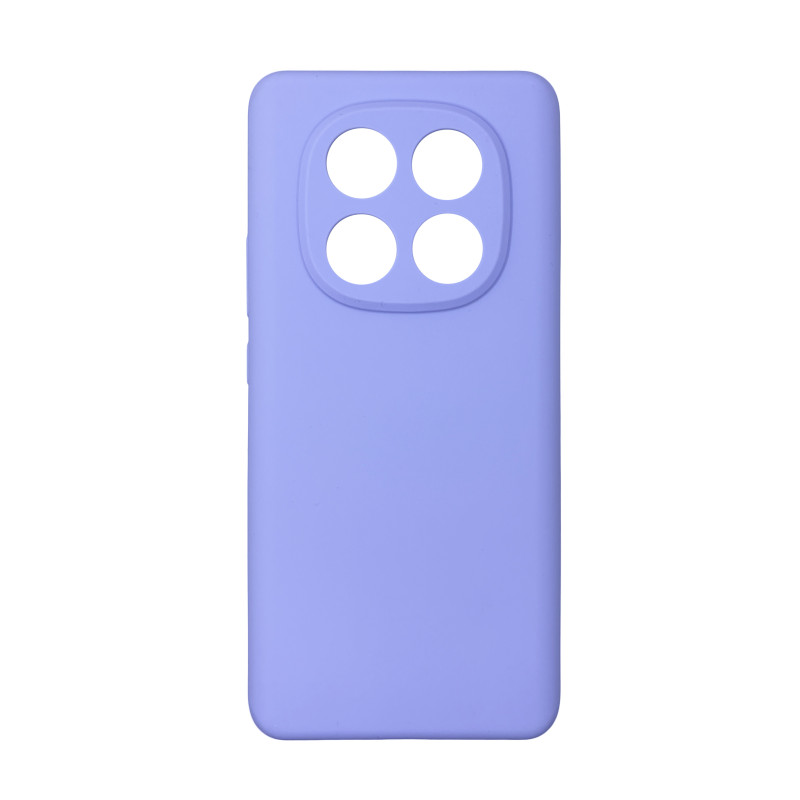 Чехол накладка Silicone Cover Soft Touch ЗК Xiaomi Redmi Note 14 Pro+ Лаванда