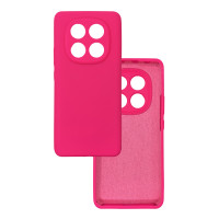 Чохол накладка Silicone Cover Soft Touch ЗК Xiaomi Redmi Note 14 Pro 5G Фуксія