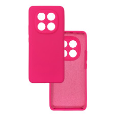 Чохол накладка Silicone Cover Soft Touch ЗК Xiaomi Redmi Note 14 Pro+ Фуксія