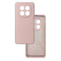 Чехол накладка Silicone Cover Soft Touch ЗК Xiaomi Redmi Note 14 Pro+ Пудра