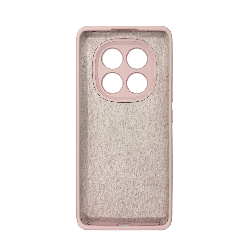 Чохол накладка Silicone Cover Soft Touch ЗК Xiaomi Redmi Note 14 Pro+ Пудра