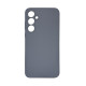 Чохол накладка Silicone Cover Soft Touch ЗК Samsung A35 Темно-Сірий
