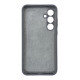 Чохол накладка Silicone Cover Soft Touch ЗК Samsung A35 Темно-Сірий