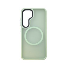 Чохол накладка Matte Insane Case With MagSafe Samsung S24 / S25 Mint