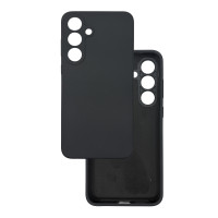 Чохол накладка Silicone Cover Soft Touch ЗК Samsung S24FE Чорний