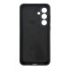 Чехол накладка Silicone Cover Soft Touch ЗК Samsung S24FE Черный