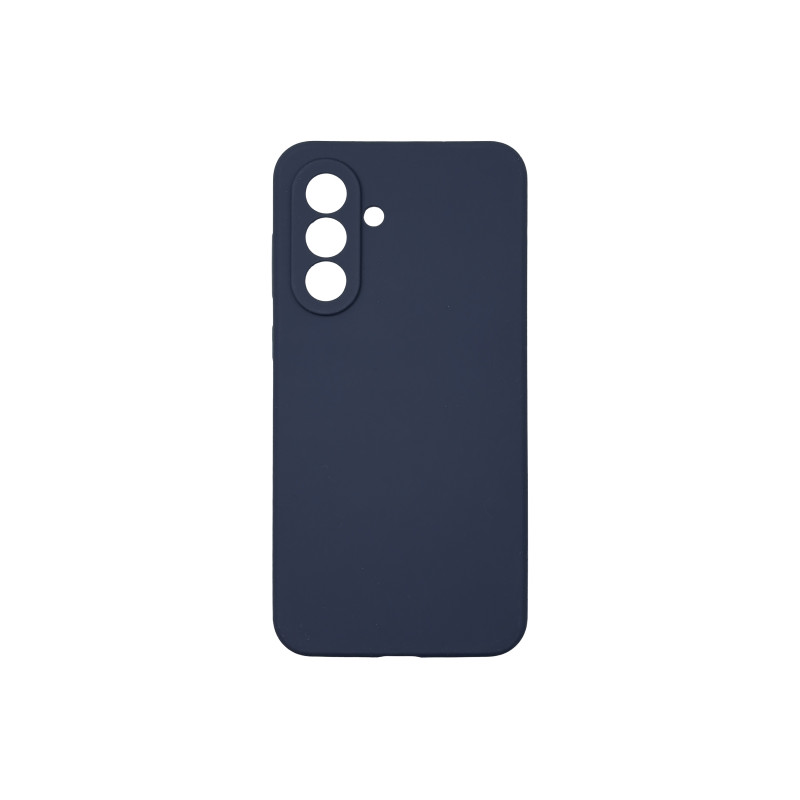 Чохол накладка Silicone Cover Soft Touch ЗК Samsung A36 / A56 Темно-синій