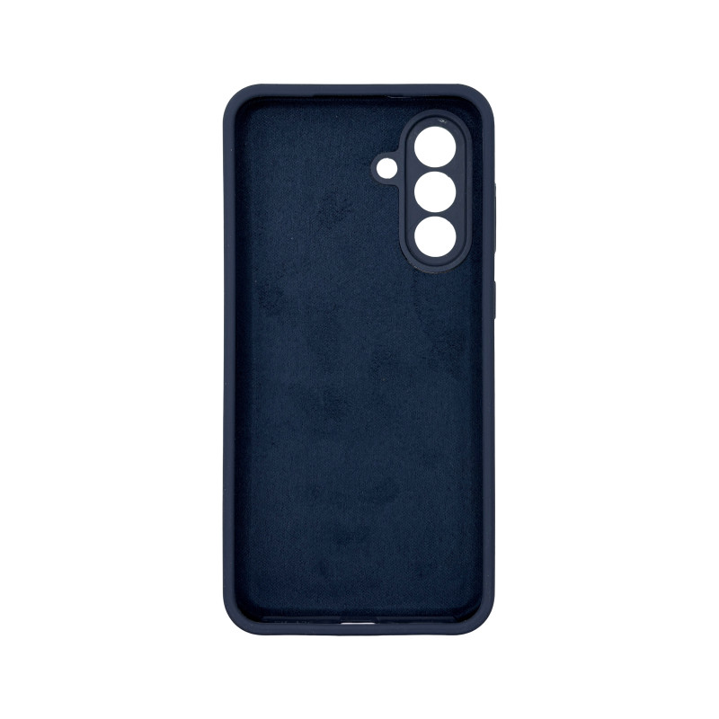 Чохол накладка Silicone Cover Soft Touch ЗК Samsung A36 / A56 Темно-синій