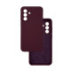 Чохол накладка Silicone Cover Soft Touch ЗК Samsung A36 / A56 Бордовий