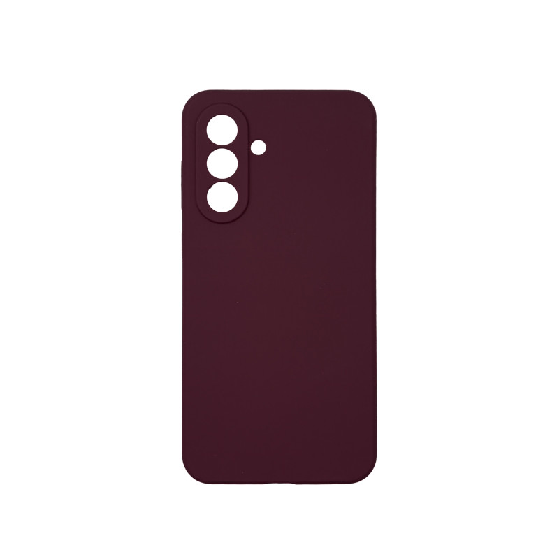 Чохол накладка Silicone Cover Soft Touch ЗК Samsung A36 / A56 Бордовий