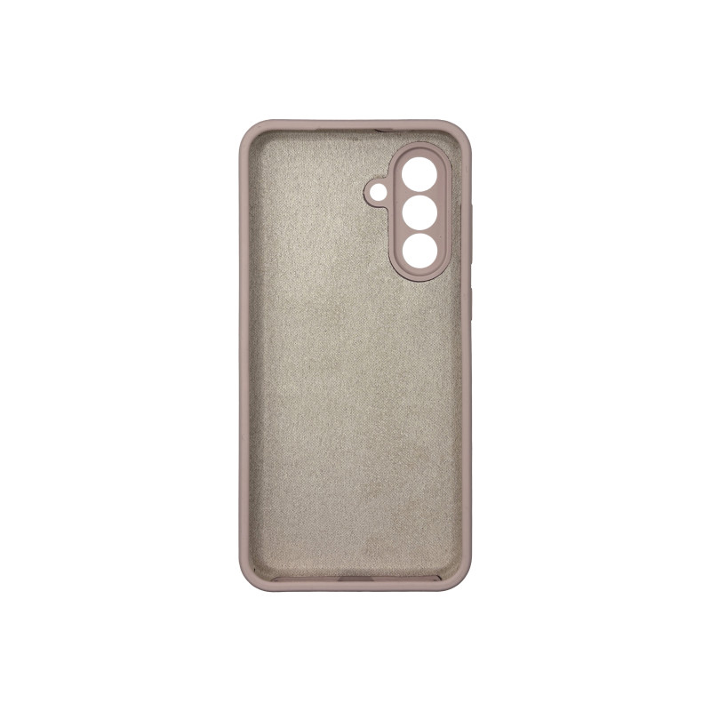 Чохол накладка Silicone Cover Soft Touch ЗК Samsung A36 / A56 Пудра
