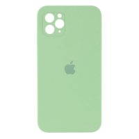 Чохол Silicone Case Square Full+Camera iPhone 11 Pro Max М'ятний