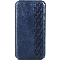Чохол книжка шкіряний Cubic Xiaomi redmi 12 4g синій