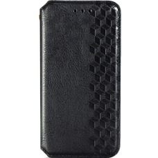 Чохол книжка шкіряний Cubic Xiaomi Redmi Note 13 Pro+ Plus Чорний
