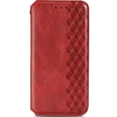 Чохол книжка шкіряний Cubic Xiaomi 11T Червоний
