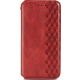 Чехол книжка кожаный Cubic Xiaomi Redmi Note 13 Pro+ Plus Красный