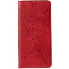 Чехол книжка Business leather Samsung A72 Красный