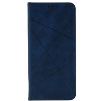 Чехол книжка Business leather Samsung A12 / M12 синий