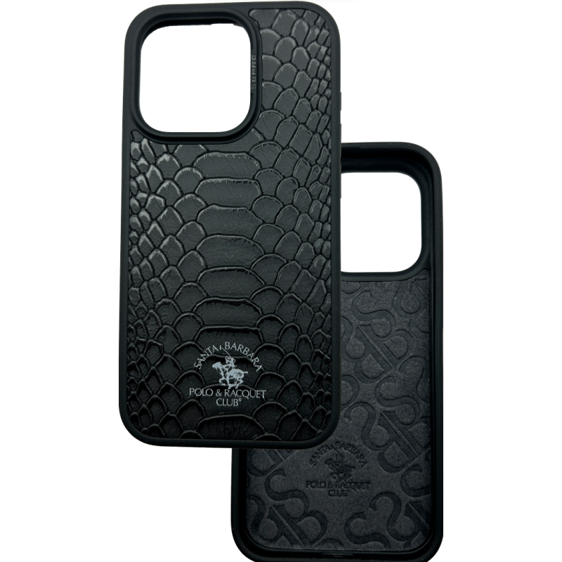 Чехол накладка Leather Polo Knight iPhone 15 Pro Max
