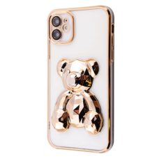 Чехол накладка Perfomance Bear Case iPhone 12 gold