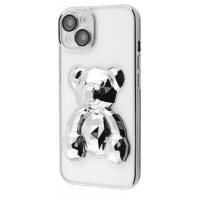 Чохол накладка Perfomance Bear Case iPhone 13 silver