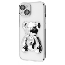 Чехол накладка Perfomance Bear Case iPhone 13 silver