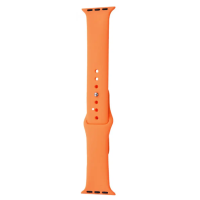Ремінець Apple Watch silicone 42/44/45/49 mm помаранчевий (orange)